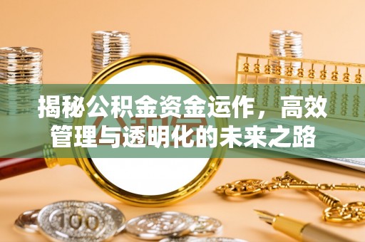 泗县揭秘公积金资金运作，高效管理与透明化的未来之路