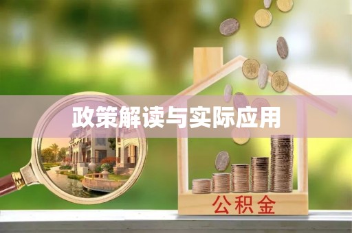 泗县政策解读与实际应用