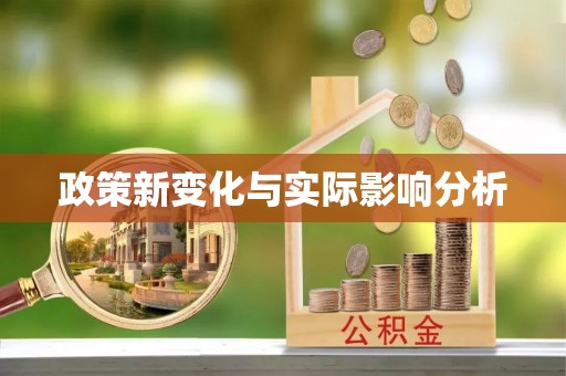 泗县政策新变化与实际影响分析