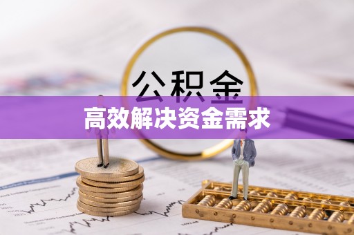 泗县高效解决资金需求