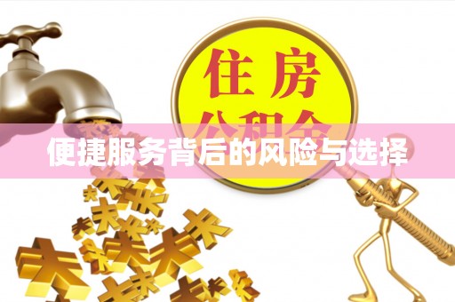 泗县便捷服务背后的风险与选择