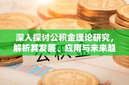 泗县深入探讨公积金理论研究，解析其发展、应用与未来趋势